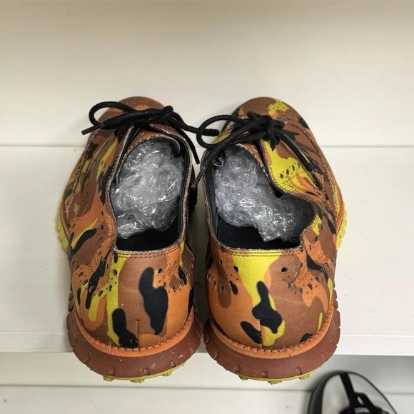 Cole Haan Zerogrand Golf Shoes Bill Murray Custom Camo Wingtip Cleats Orange main image 6